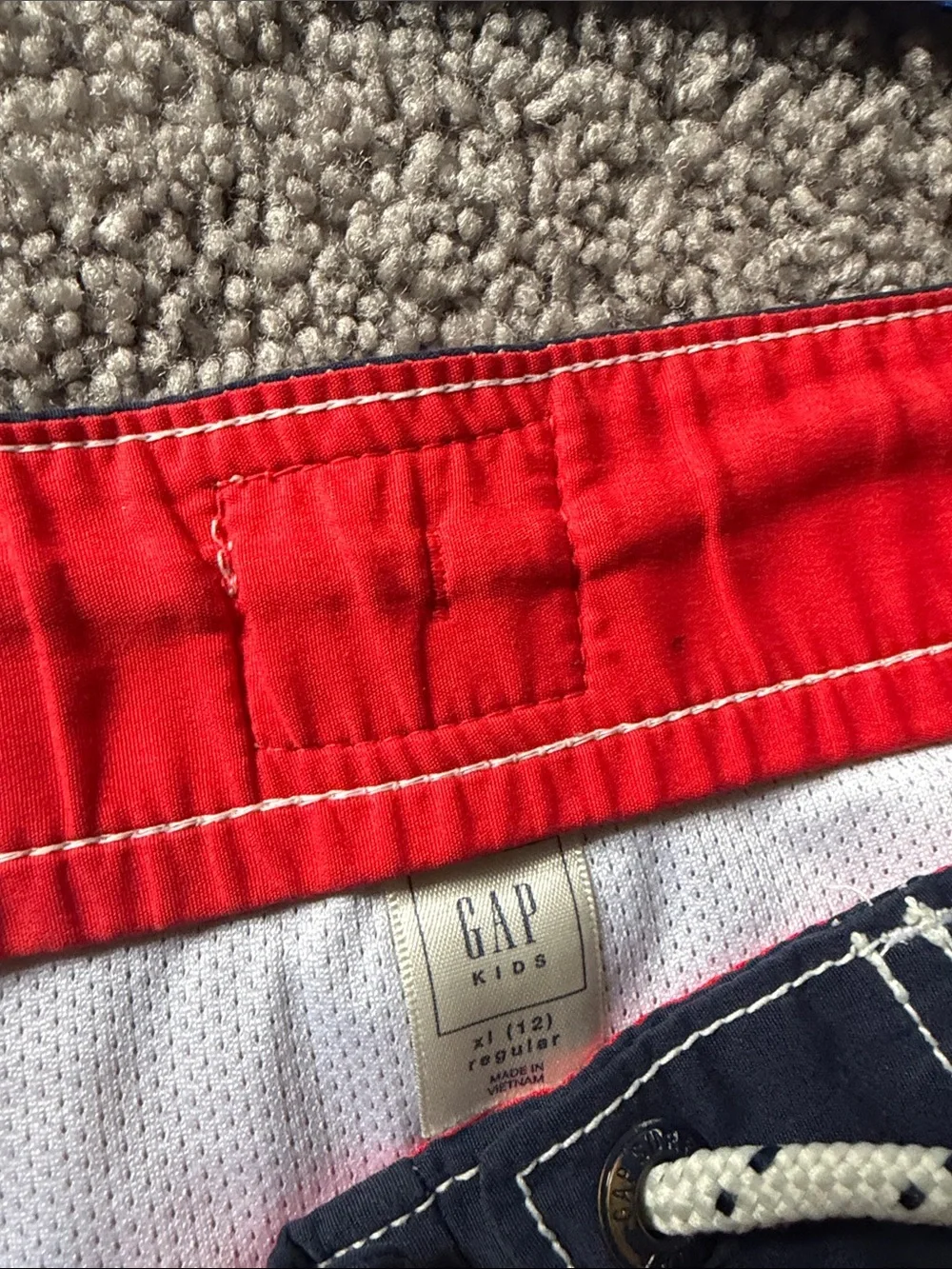 Gap Kids - one rash guard and two swim shorts. Size XL/12 boys